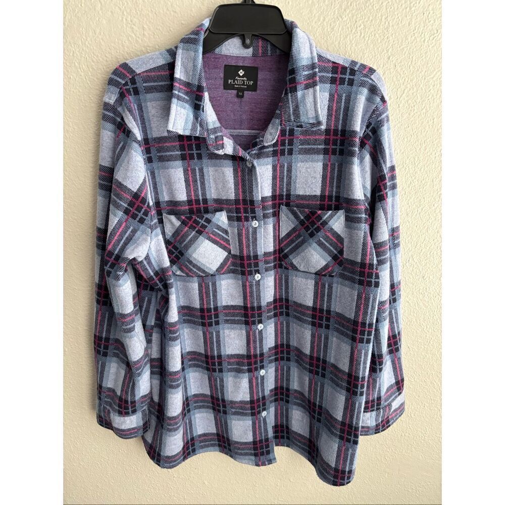 ❤️Member Mark Favorite Plaid Shirt